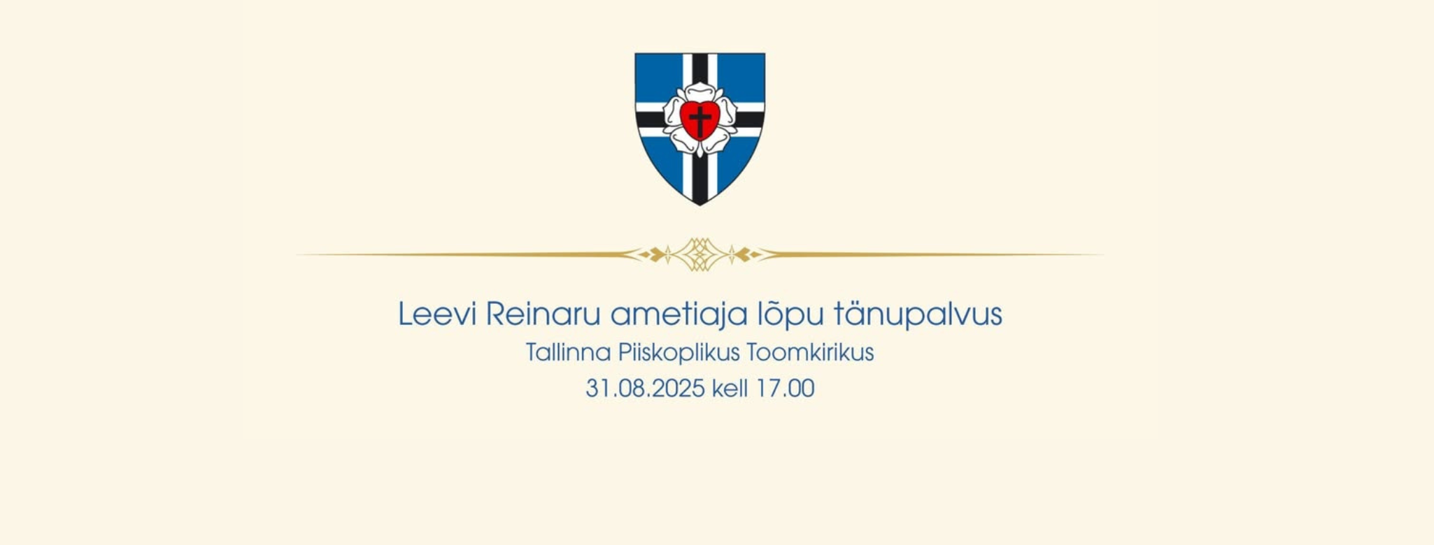 Leevi Reinaru ametiaja lõpu tänupalvus Youtube’is