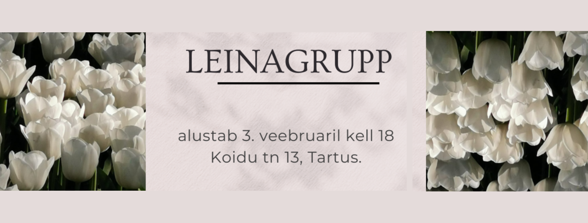 Leinagrupp alustab Tartus 3.02